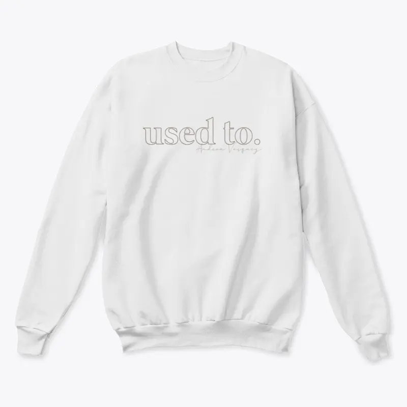 USED TO CREW SWEATER